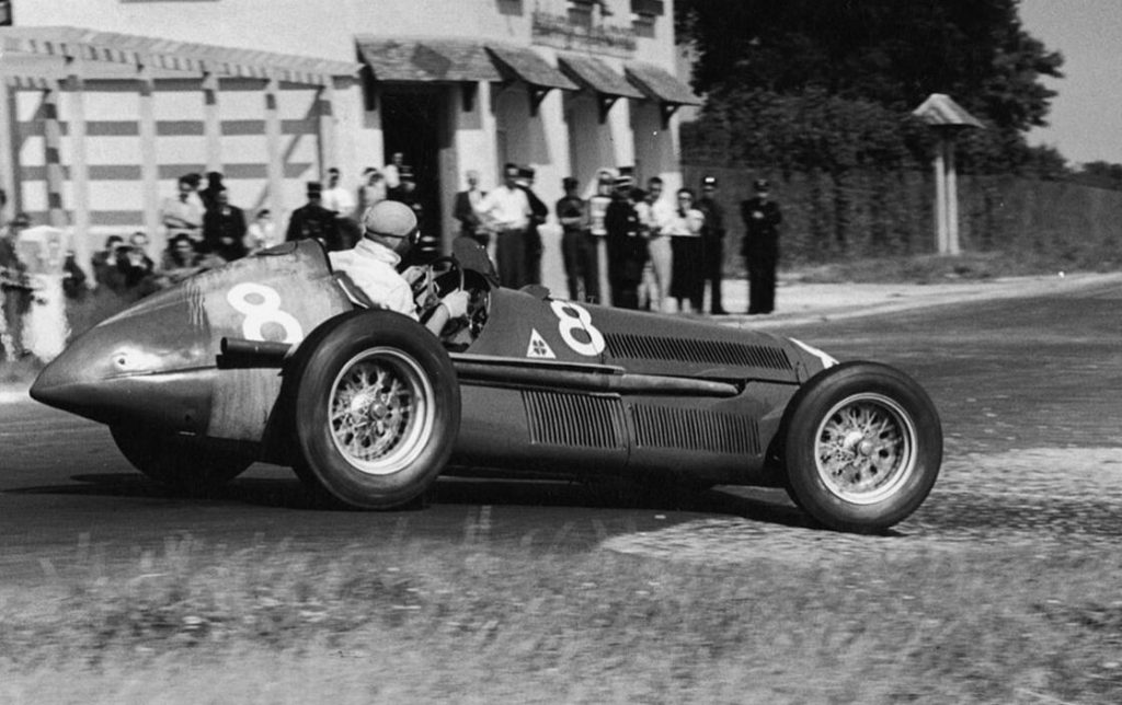 Histoire F1 Fagioli sur Alfa Romeo en 1951