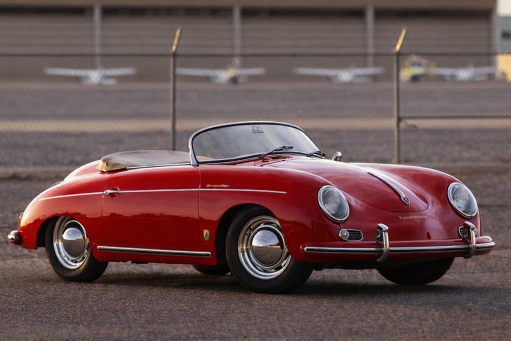 Porsche 356A Speedster 1956 rouge