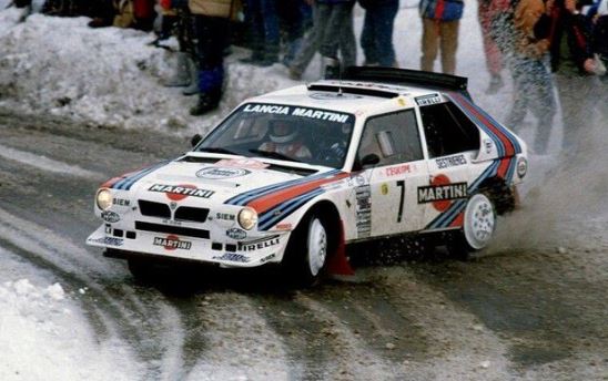 Rallye groupe B Lancia Delta S4 Toivonen