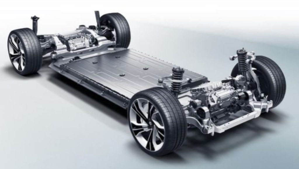 Dual motor installés sur leur plateforme