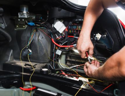 Faisceau éléctrique intervention sur le faisceau de coffre