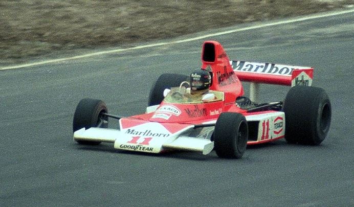 McLaren en F1 james Hunt 1976