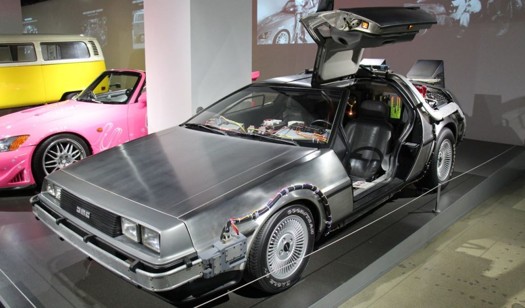 Petersen automotive Museum Delorean de Retour vers le futur