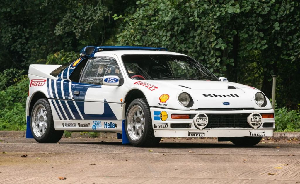 Rallye groupe B Ford RS 200