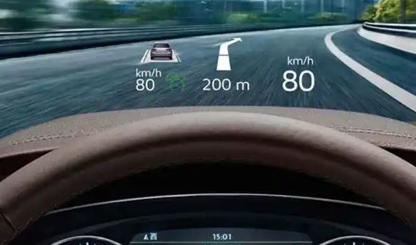 Réalité augmentée affichage tête haute proposé acuellement