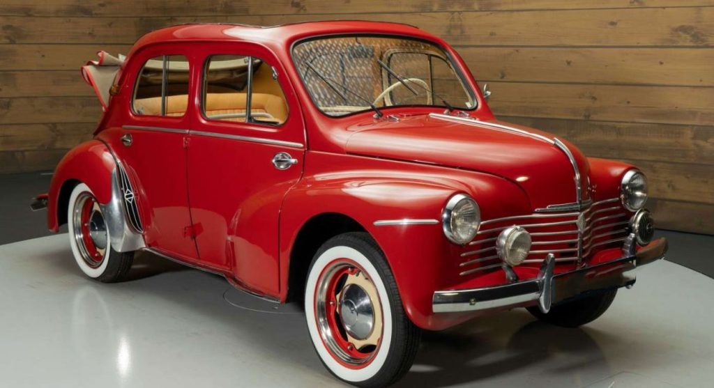 Renault 4 CV découvrable
