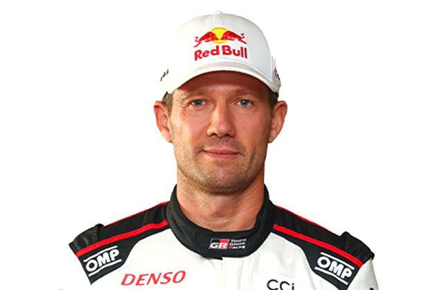Portrait de Sébastien Ogier pilote Toyota et multiple champion du monde WRC