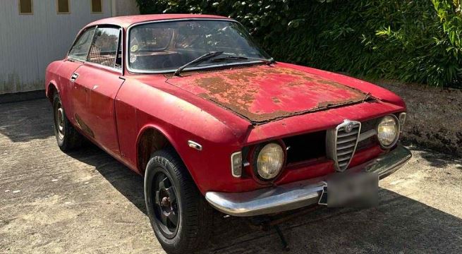Sorties de grange semaine 50-1 Alfa Romeo Giulia GT Junior 1300 1967