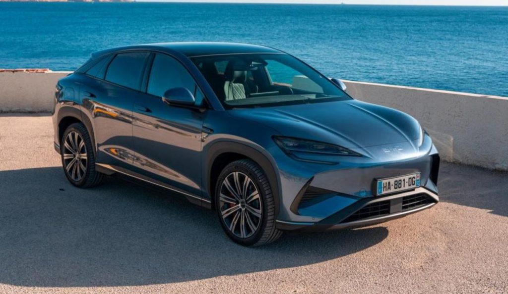 Voitures électriques chinoises BYD Sealion 7