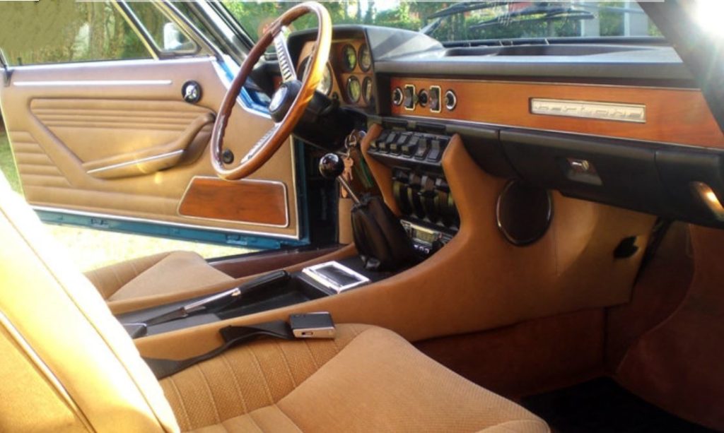 Fiat Dino Coupé intérieur