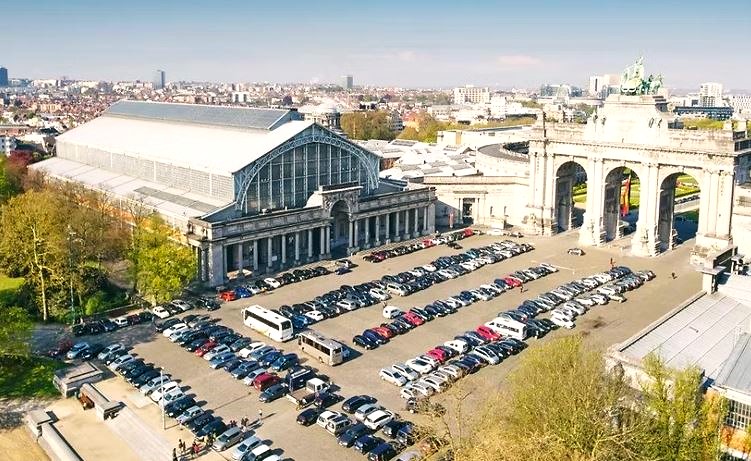 Musée automobile de Bruxelles Autoworld, bâtiment.
