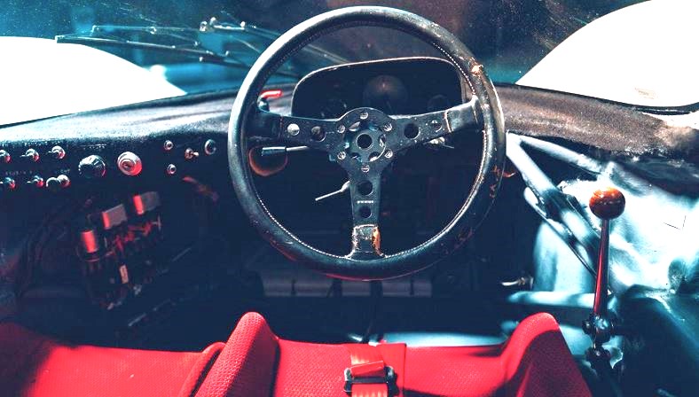 Intérieur de la Porsche 917
