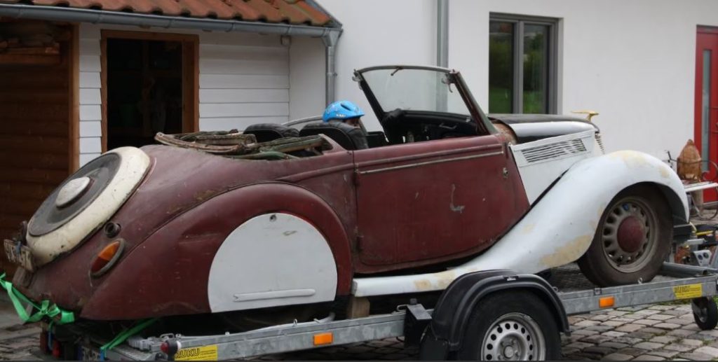 Sorties de grange semaine 2-1 Ford Eifel Sport Cabriolet 1939
