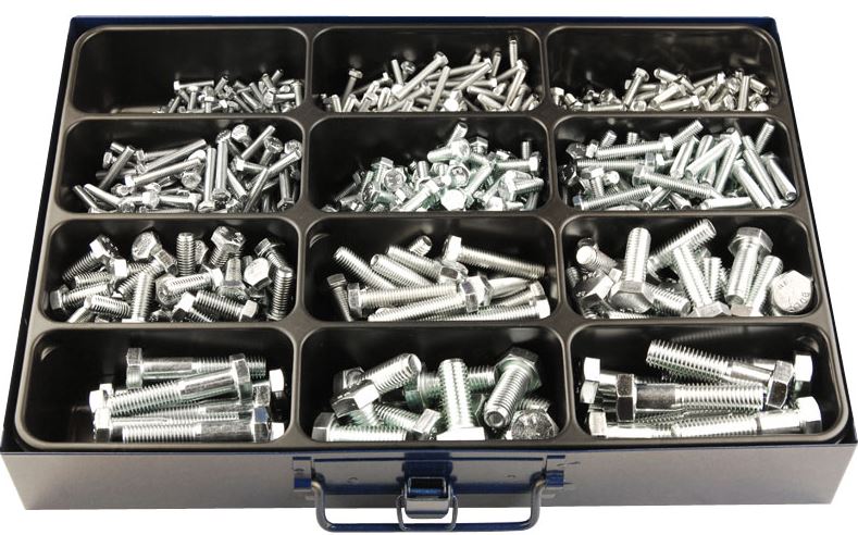 Vis automobiles à tête hexagonale extérieure couramment utilisées en mécanique