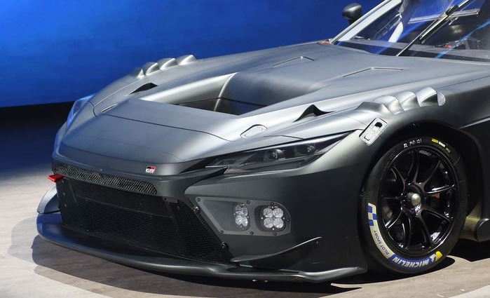 Toyota Gr GT3 le museau bestial