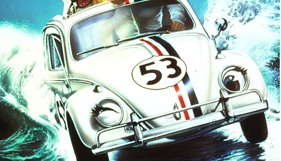 Illustration de la Volkswagen Coccinelle n°53, voiture star du film Un amour de Coccinelle