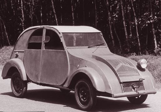 Citroën 2CV projet TPV avant droit