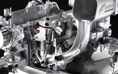 Moteur Fiat TwinAir en coupe, exemple de downsizing poussé en automobile