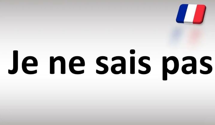 Texte « je ne sais pas » illustrant l’idée de ne pas avoir d’avis immédiat