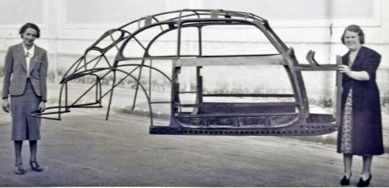 structure carrosserie Touring Superleggera châssis tubulaire automobile