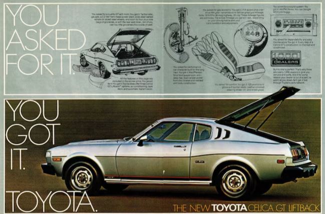 Fiche technique Toyota Celica Liftback (1973-1977)