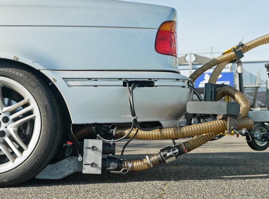 Système de mesure Michelin des particules issues des pneus