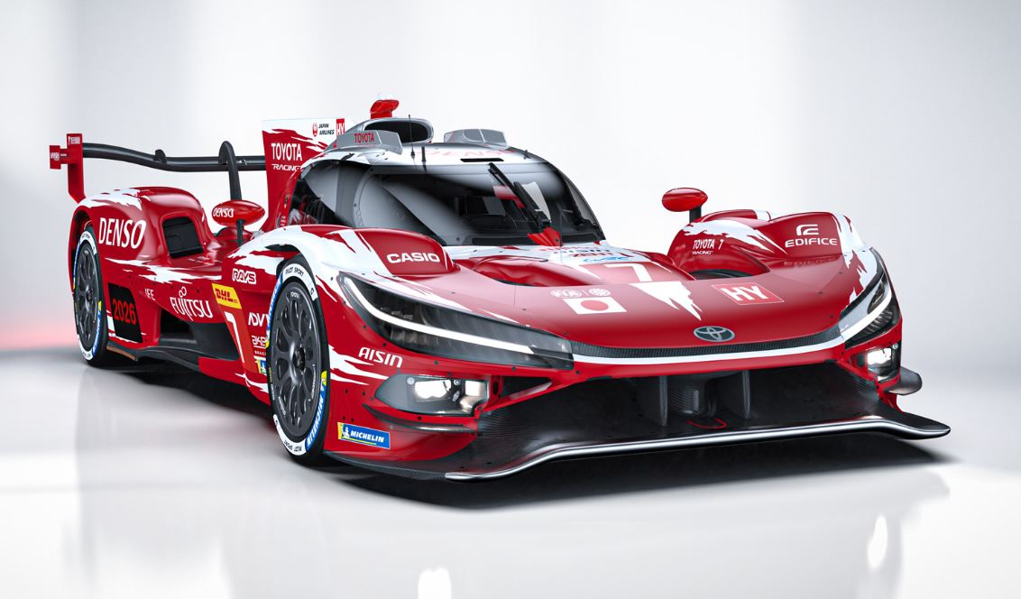 Toyota Gazoo Racing prototype endurance Hypercar rouge pour les 24 Heures du Mans 2026