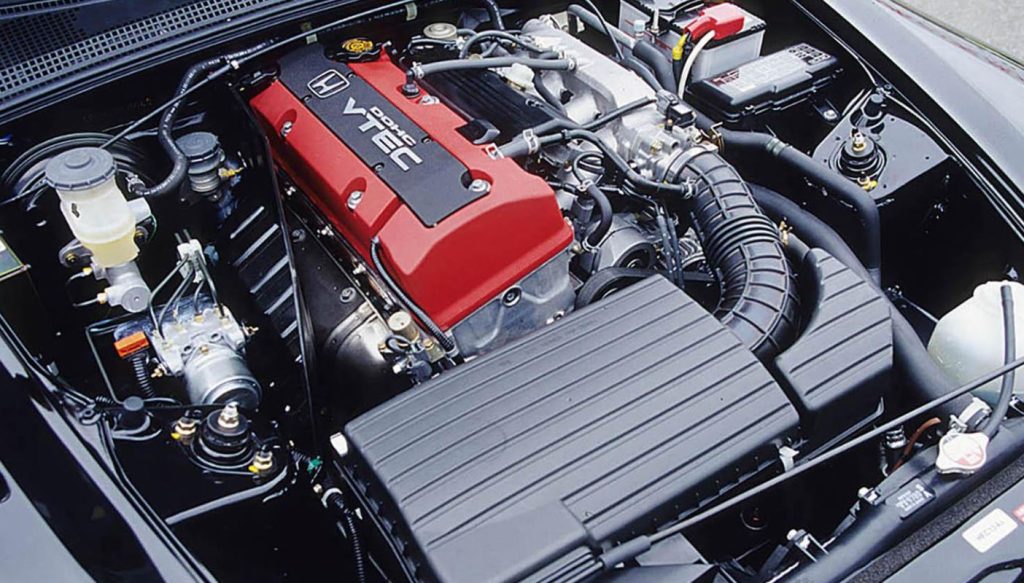 moteur Honda S2000 2.0 VTEC atmosphérique, bloc F20C haute performance