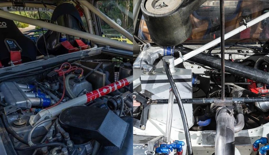 comparaison des moteurs centraux arrière de la R5 Turbo 2 et de la 205 T16