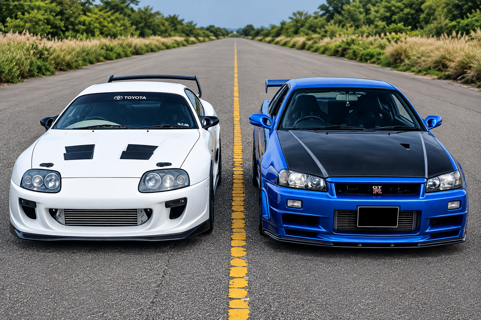 Supra MK4 vs Skyline R34 : le duel ultime des sportives japonaises