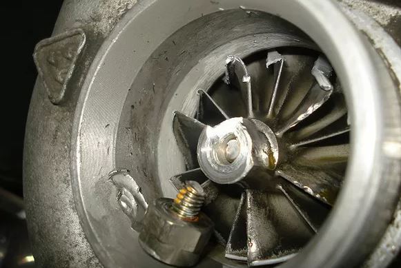 turbo hs pales cassees symptomes turbo defectueux degats turbine