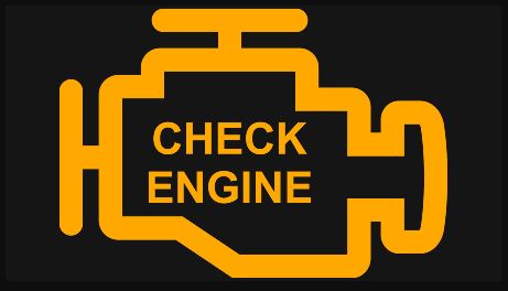 voyant moteur allumé symbole check engine orange tableau de bord