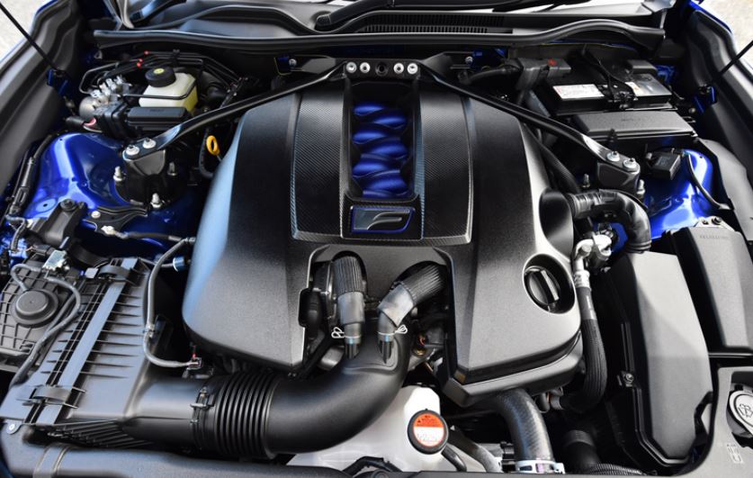 Moteur V8 atmosphérique 5.0 litres de la Lexus RC F