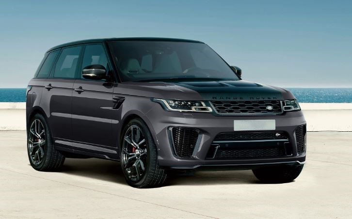Range Rover Sport SV moderne vue avant sur route côtière