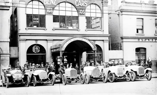 Concession Benz américaine au début de la Prohibition dans les années 1920