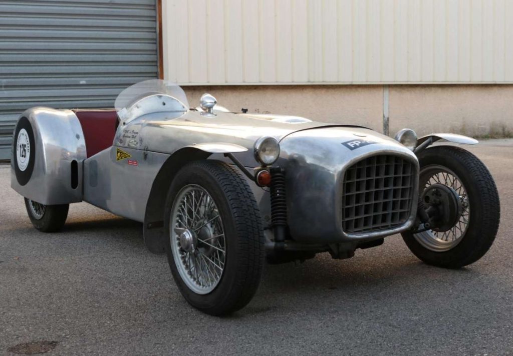 Prototype Lotus Mark VI de 1953, ancêtre direct de la Lotus Seven