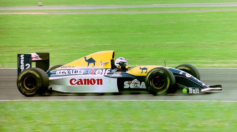 Williams-Renault FW15C utilisée par Alain Prost lors de son quatrième titre mondial en 1993