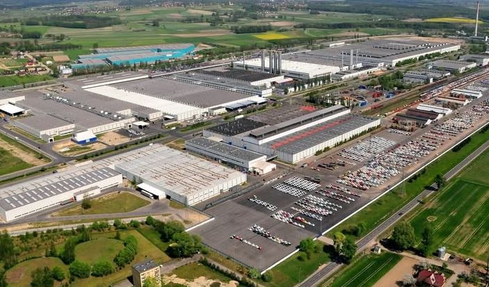 Usine Stellantis de Tychy en Pologne où sont assemblés des véhicules Leapmotor