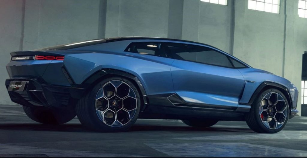 Lamborghini Lanzador, concept de SUV électrique présenté en 2023