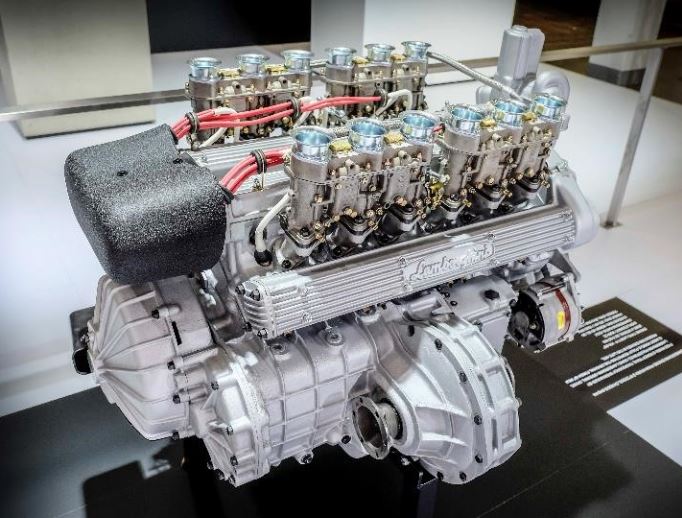 Moteur V12 de la Lamborghini 350 GT