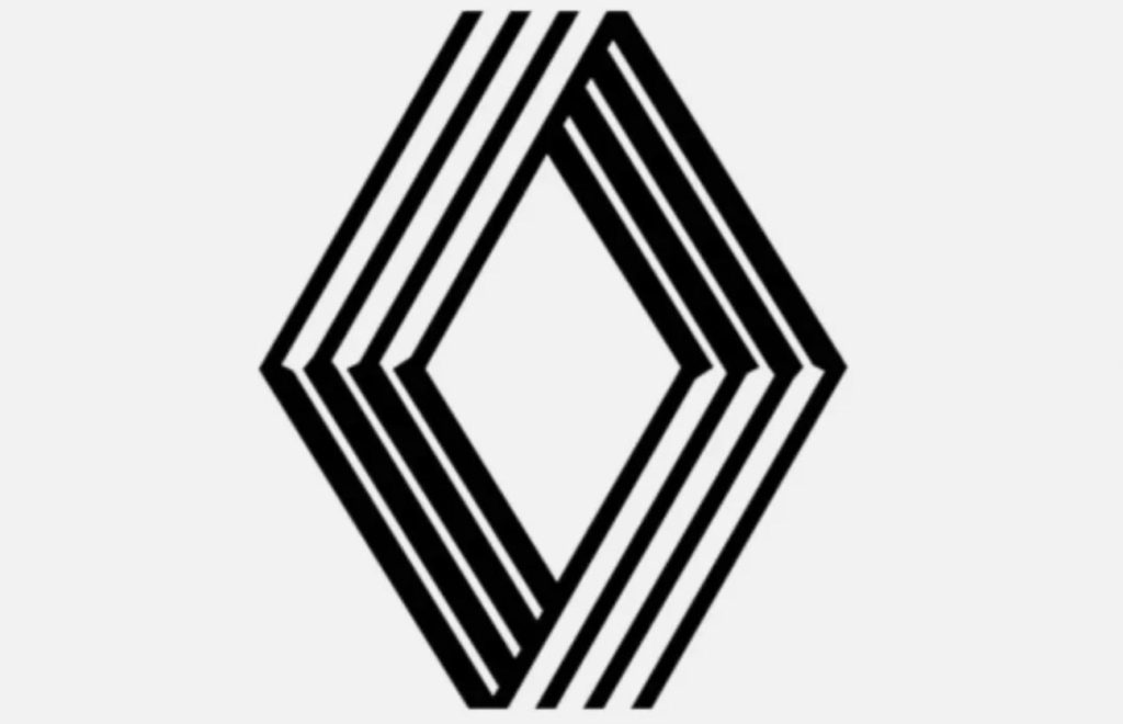 Logo Renault dessiné par Victor Vasarely en 1972