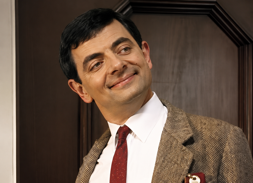 Rowan Atkinson dans le rôle de Mister Bean