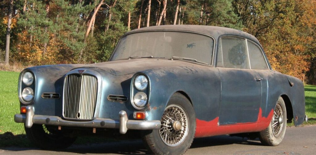 Alvis TE21 Park Ward Coupé 1966 conservée dans sa peinture d'origine