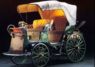 Tatra Präsident de 1898, première automobile produite par la marque tchèque