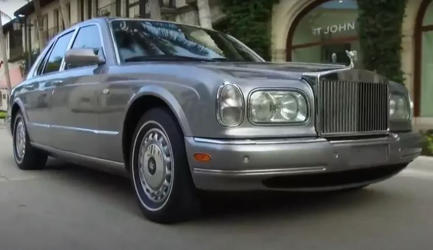 Rolls-Royce Silver Seraph représentative des voitures de luxe de Michael Jackson