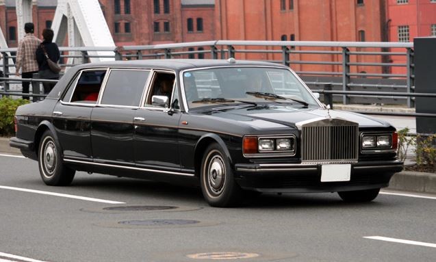 Rolls-Royce Silver Spur limousine associée aux voitures de Michael Jackson