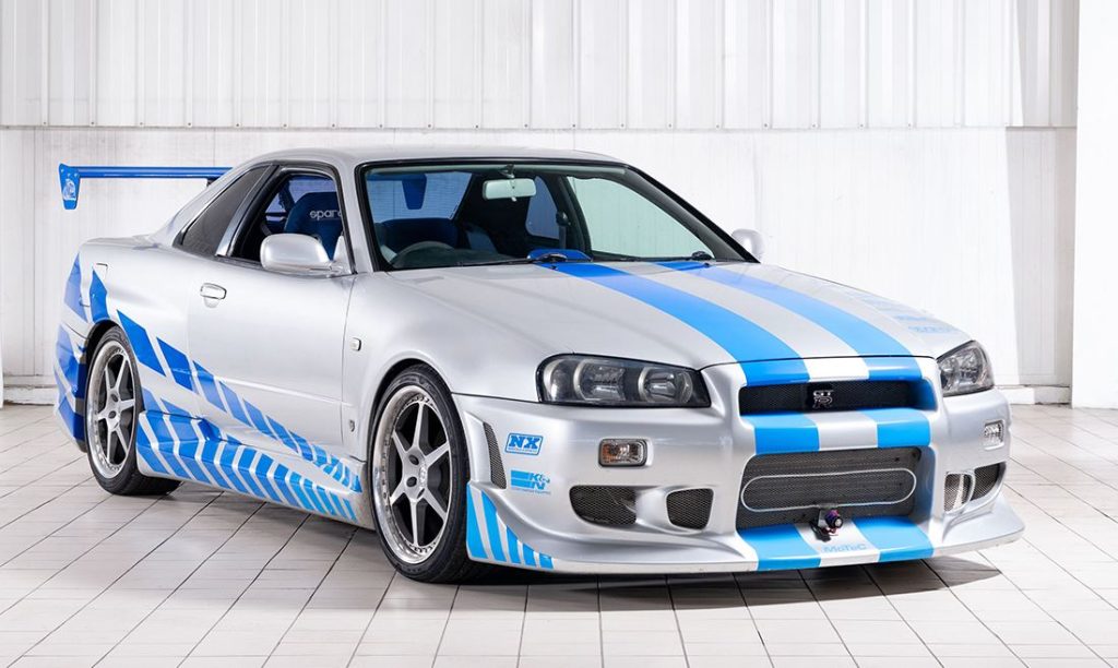 Nissan Skyline GT-R R34 préparée inspirée des voitures de Need for Speed