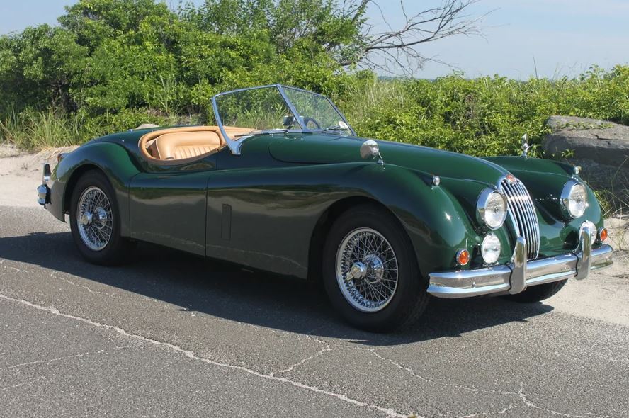 Jaguar XK140 Roadster de 1955 semblable à celle de Harrison Ford