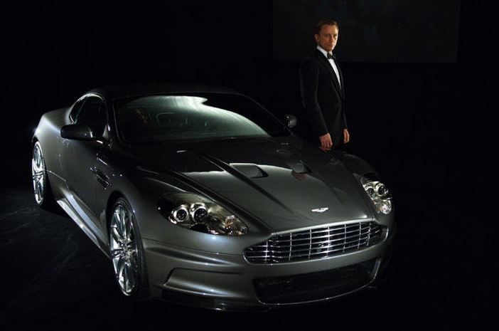 Aston Martin DBS V12 de 2007 utilisée par James Bond dans Casino Royale