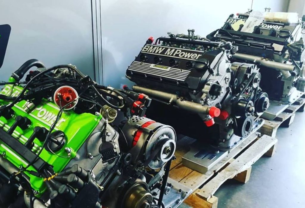 Moteurs BMW S14 destinés aux BMW M3 E30 engagées en compétition